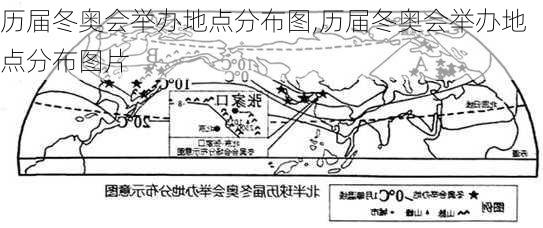 历届冬奥会举办地点分布图,历届冬奥会举办地点分布图片