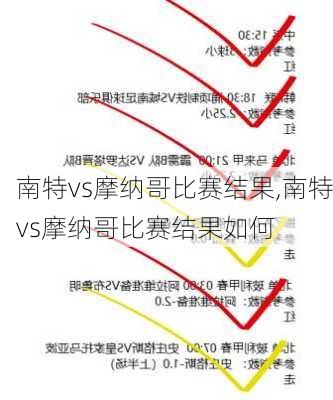 南特vs摩纳哥比赛结果,南特vs摩纳哥比赛结果如何