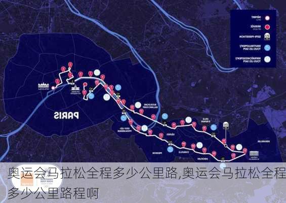 奥运会马拉松全程多少公里路,奥运会马拉松全程多少公里路程啊