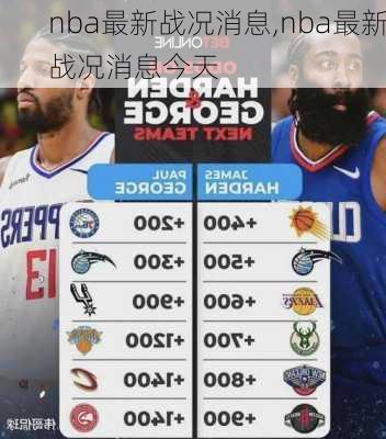 nba最新战况消息,nba最新战况消息今天