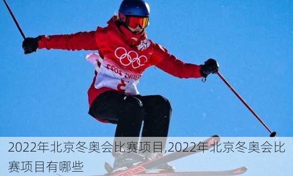 2022年北京冬奥会比赛项目,2022年北京冬奥会比赛项目有哪些