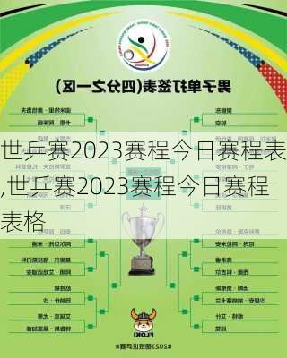 世乒赛2023赛程今日赛程表,世乒赛2023赛程今日赛程表格