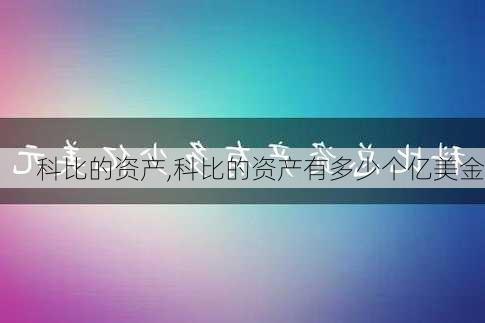 科比的资产,科比的资产有多少个亿美金