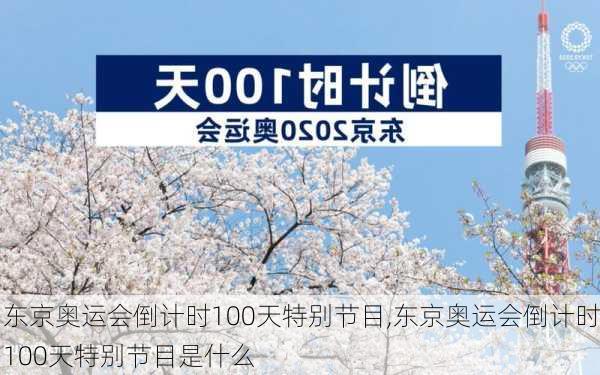 东京奥运会倒计时100天特别节目,东京奥运会倒计时100天特别节目是什么