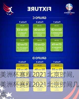 美洲杯赛程2021北京时间,美洲杯赛程2021北京时间几点