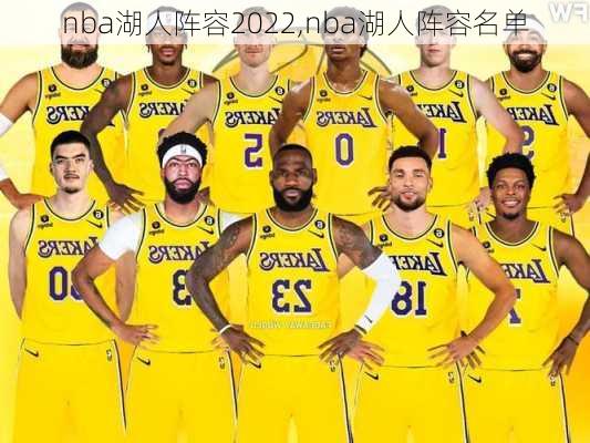 nba湖人阵容2022,nba湖人阵容名单