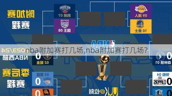 nba附加赛打几场,nba附加赛打几场?