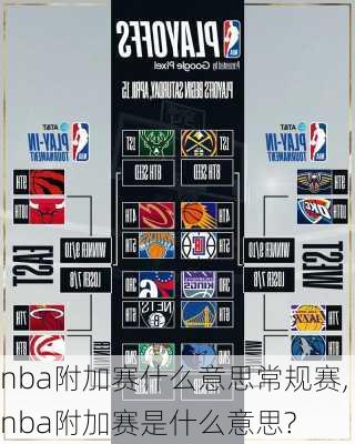 nba附加赛什么意思常规赛,nba附加赛是什么意思?