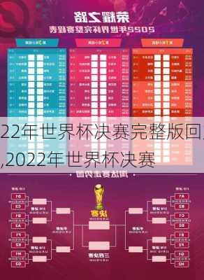 22年世界杯决赛完整版回放,2022年世界杯决赛