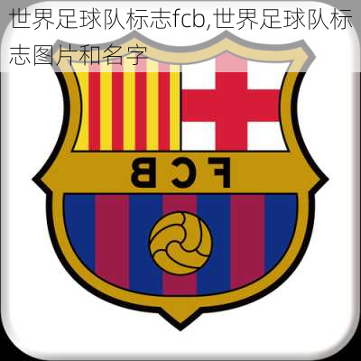 世界足球队标志fcb,世界足球队标志图片和名字