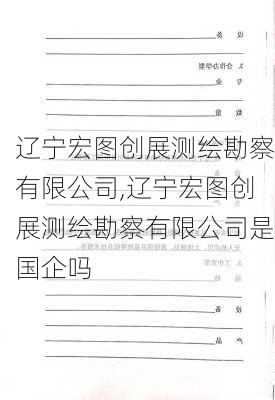 辽宁宏图创展测绘勘察有限公司,辽宁宏图创展测绘勘察有限公司是国企吗