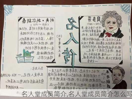 名人堂成员简介,名人堂成员简介怎么写